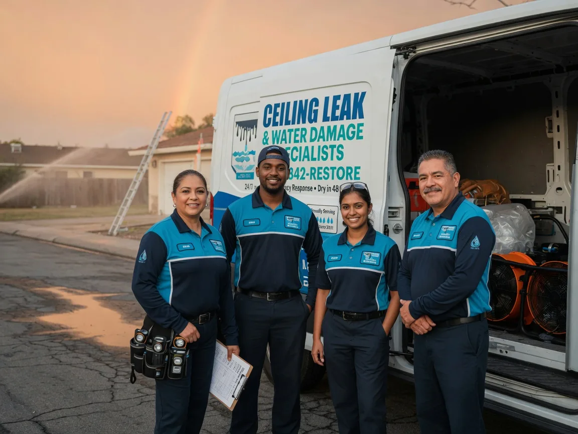 Ceiling Leak Cleanup company in Garrison, ND